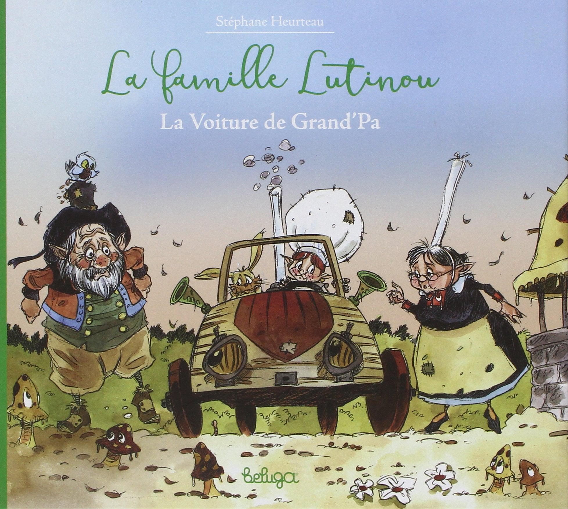 La famille Lutinou : La Voiture de Grand P'a book