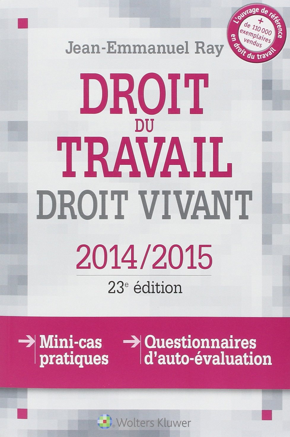 Droit du travail, droit vivant, 2014/2015 : Mini cas pratiques, questionnaires d'auto-évaluation book