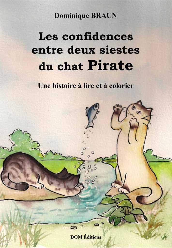 Les confidences entre deux siestes du chat Pirate book