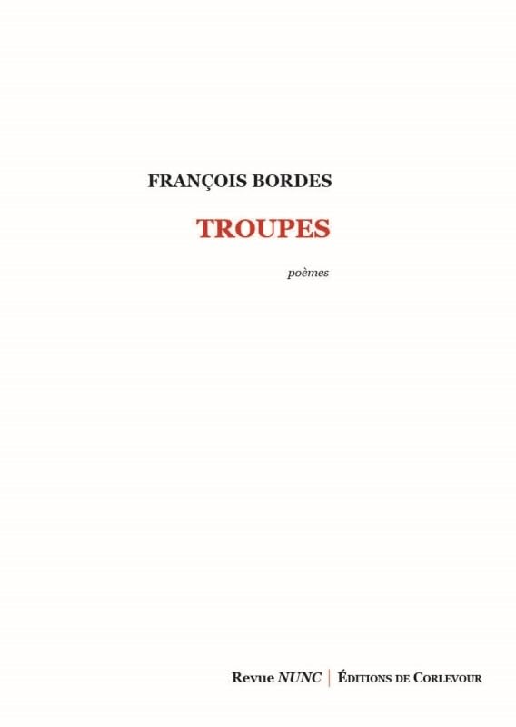La dénoyée suivi de Troupes book