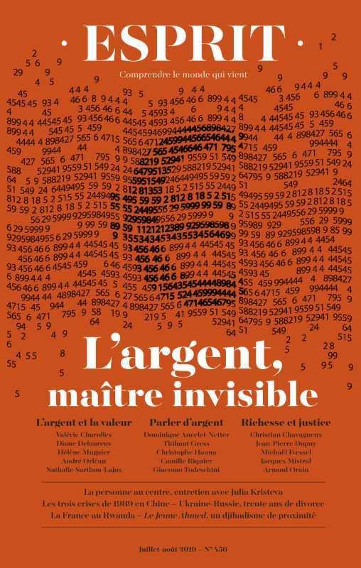 Esprit - L'argent, maître invisible: Juillet-Août 2019 book