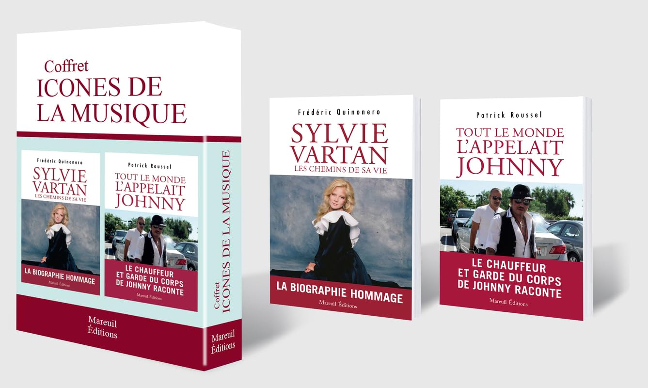 Coffret Icônes de la musique française book
