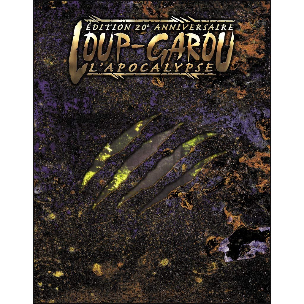 Loup-Garou : L'Apocalypse. Ed 20ème anniversaire livre de régles book