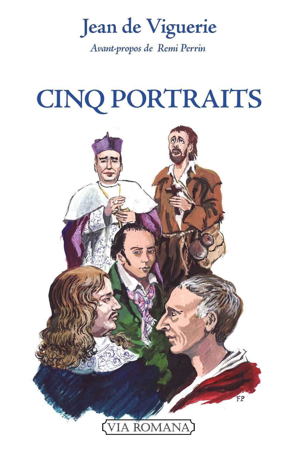 Cinq portraits book