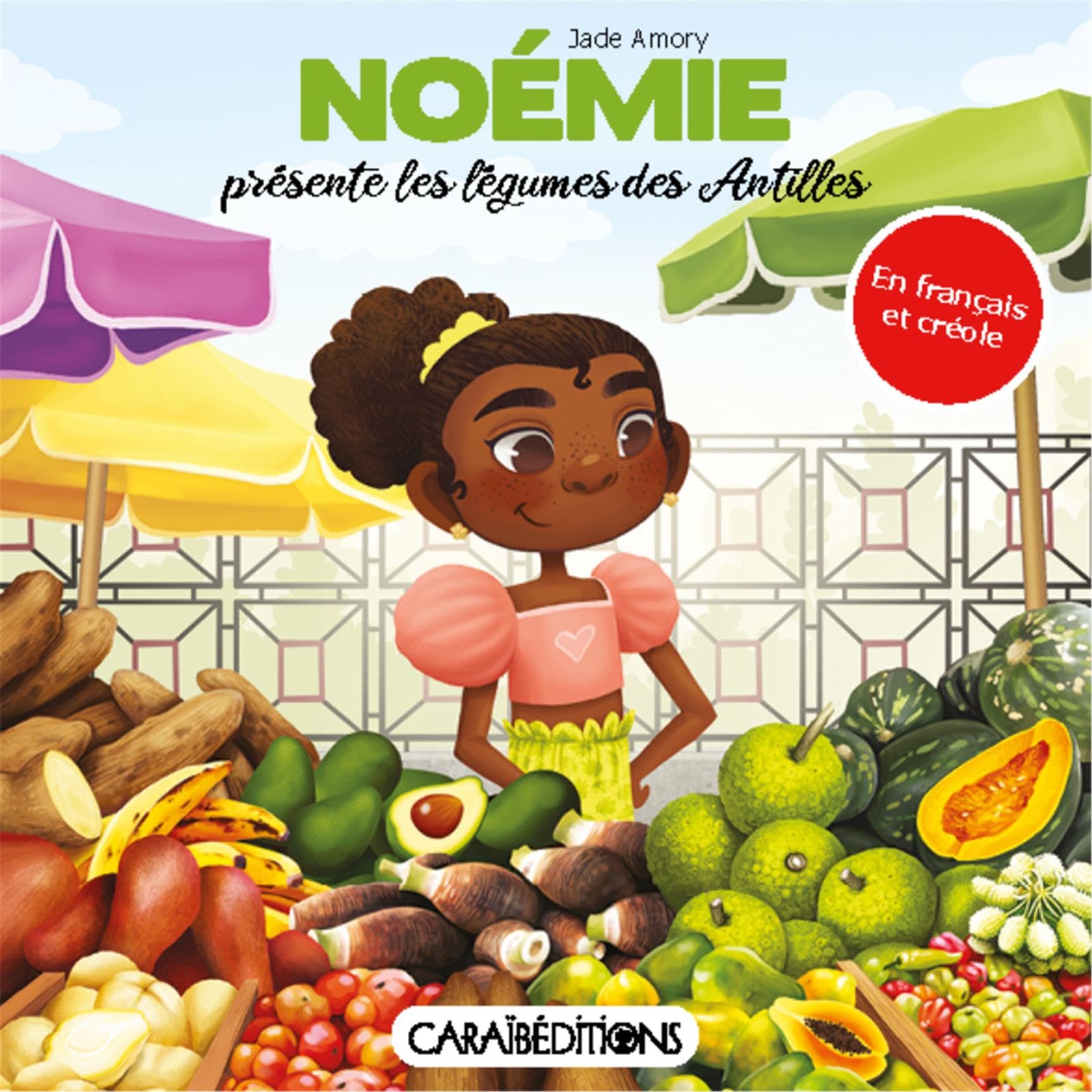 Noémie présente les légumes des Antilles Parents & Children
