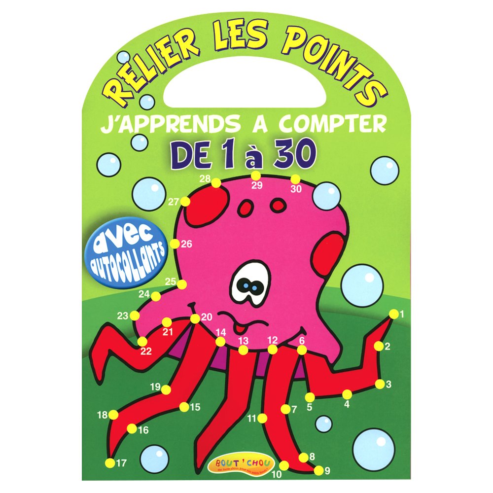 RELIER LES POINTS : DE 1 A 30 LA PIEUVRE book