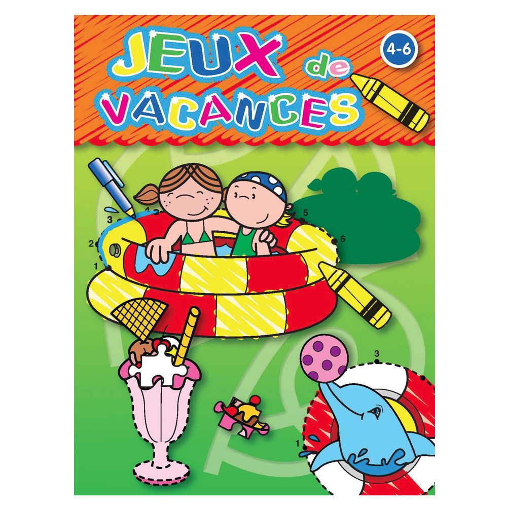 JEUX DE VACANCES : VERT TREMPOLINE book