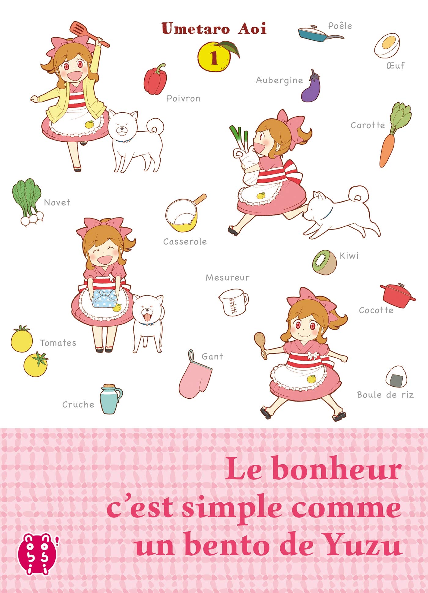 Le bonheur c'est simple comme un bento de Yuzu T01 book