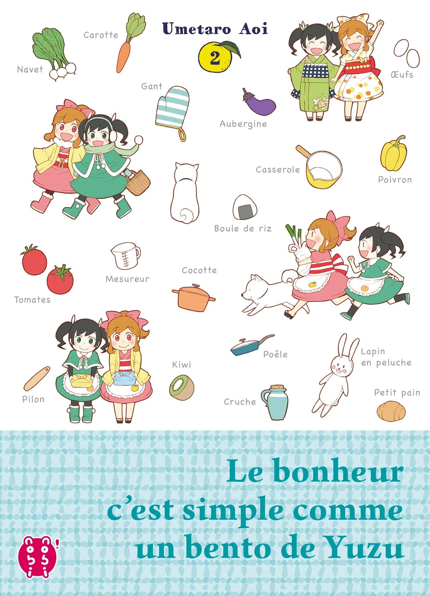 Le bonheur c'est simple comme un bento de Yuzu T02 book