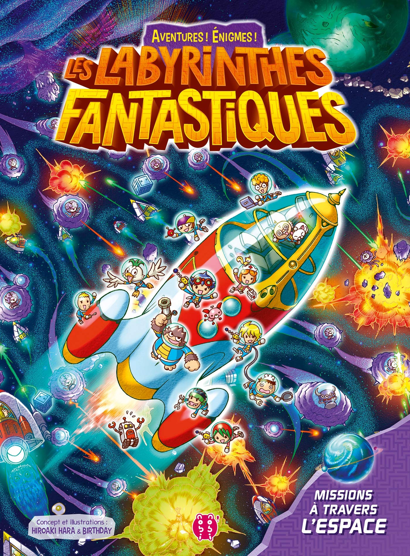 Missions à travers l'espace: Aventures ! Enigmes ! Les labyrinthes fantastique book