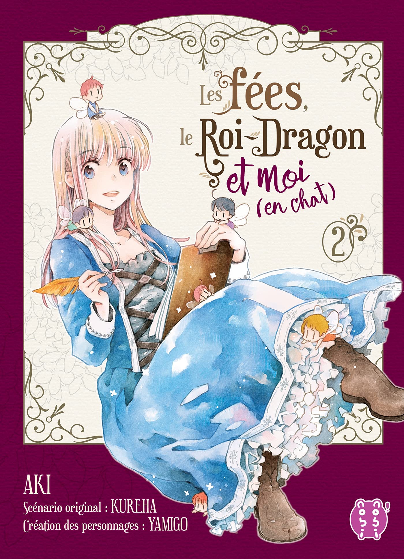 Les fées, le Roi-Dragon et moi (en chat) T02 book
