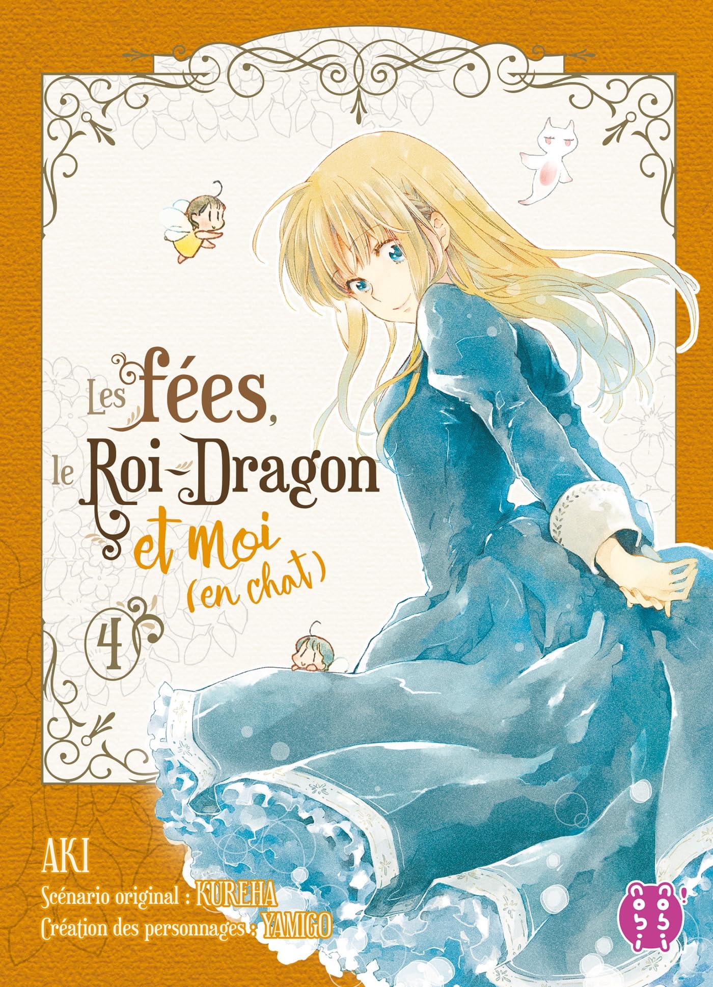 Les fées, le Roi-Dragon et moi (en chat) T04 book