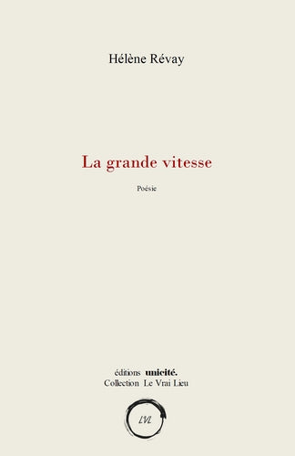 Product Image: La grande vitesse