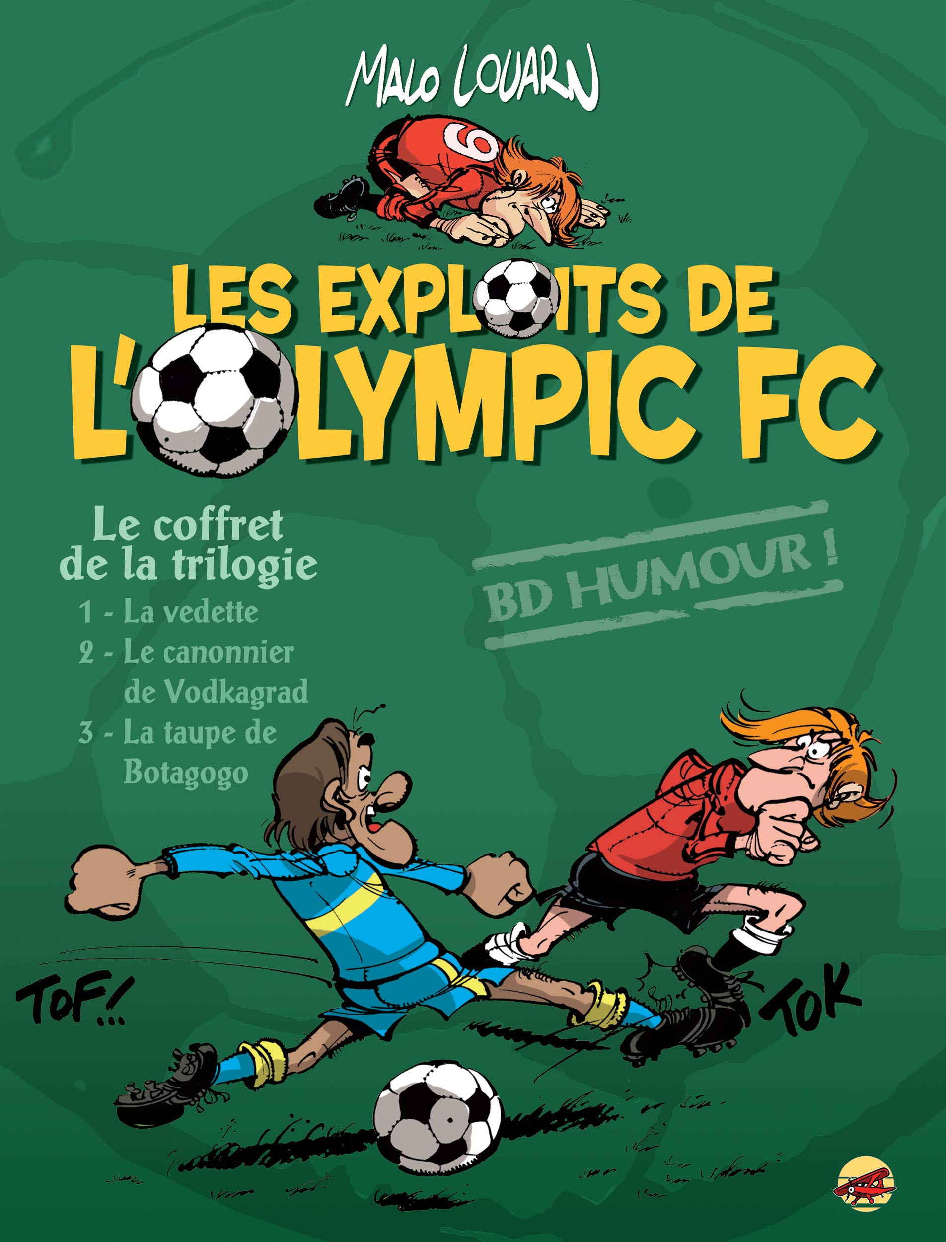 Les exploits de l'Olympic F.C.: Coffret en 4 volumes : Tome 1, La vedette ; Tome 2, Le canonnier de Vodkagrad ; Tome 3, La taupe de Botagogo ; Le book book