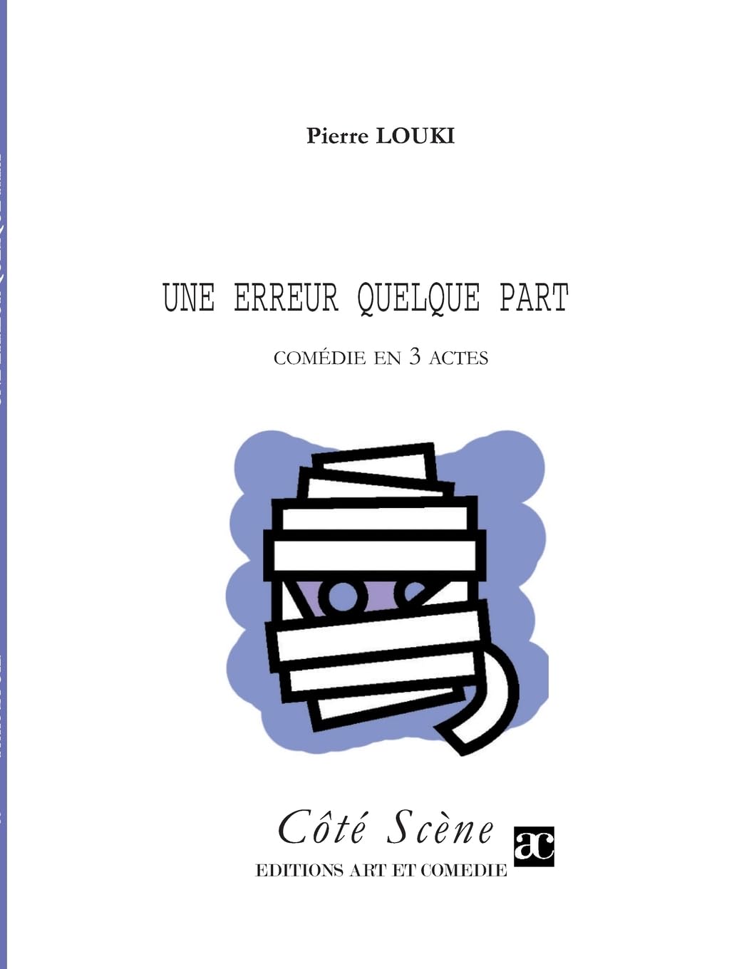 Une erreur quelque part: Comédie en trois actes book