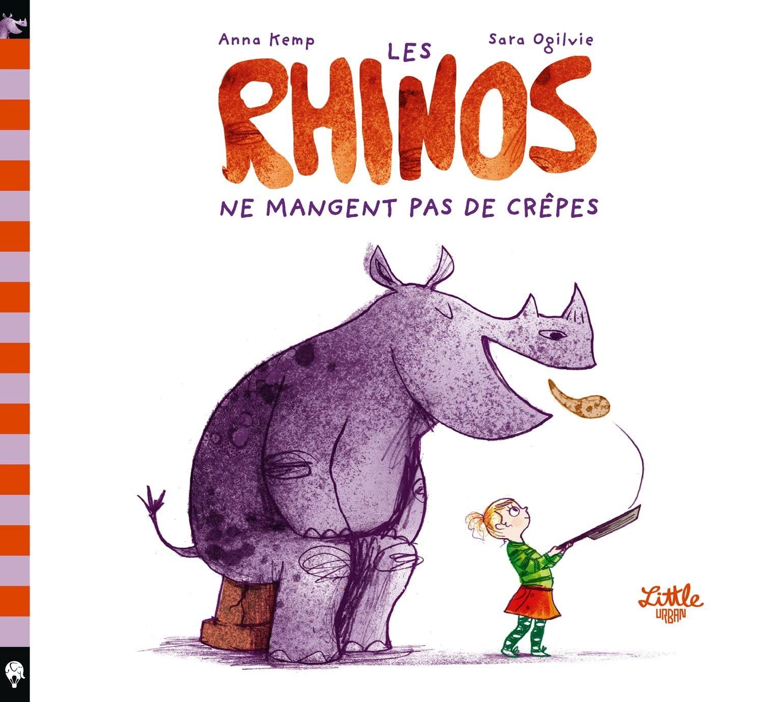 Rhinos ne mangent pas de crêpes (les) Children's books