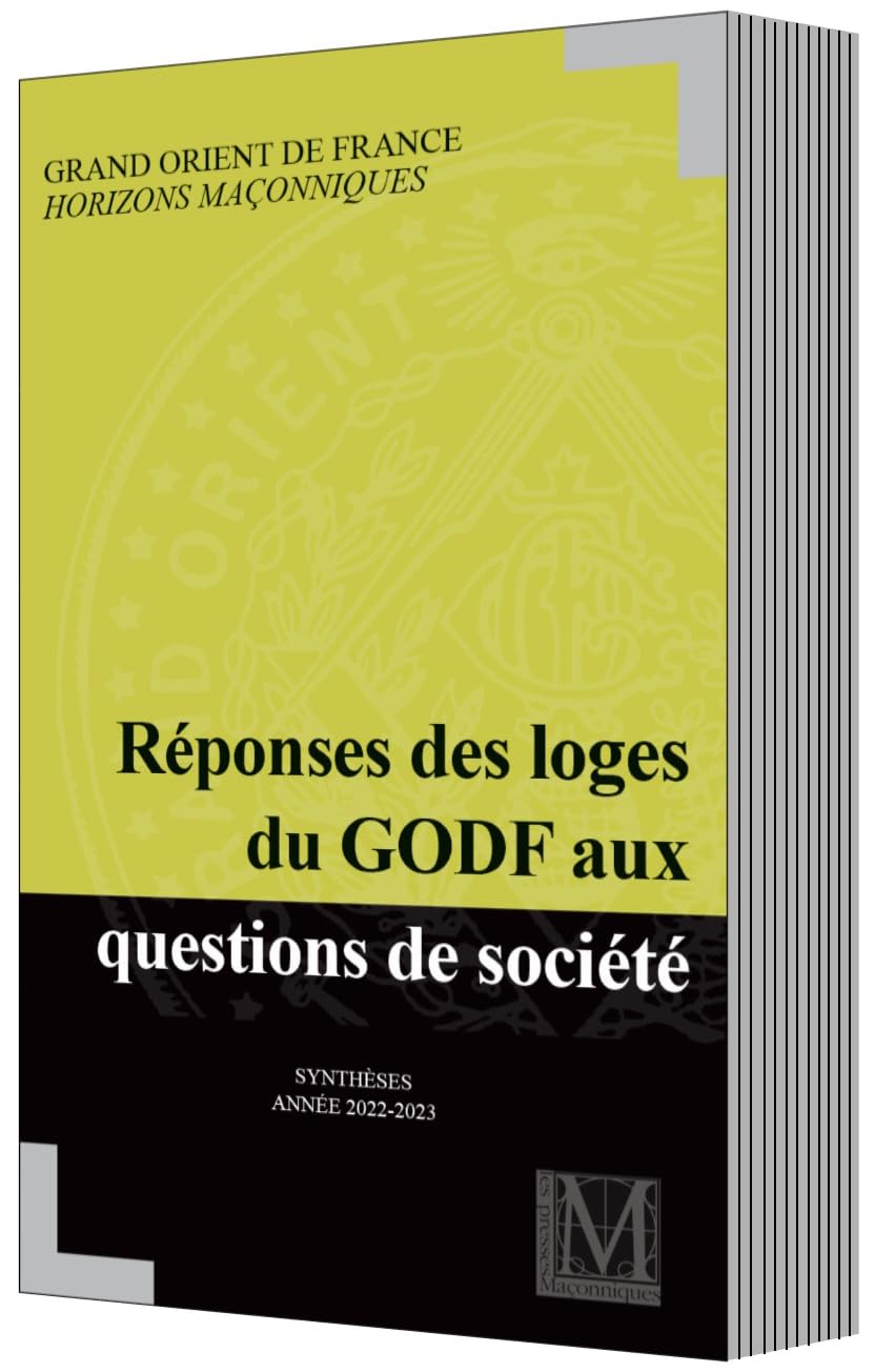 Réponses des loges du GODF aux questions de société book