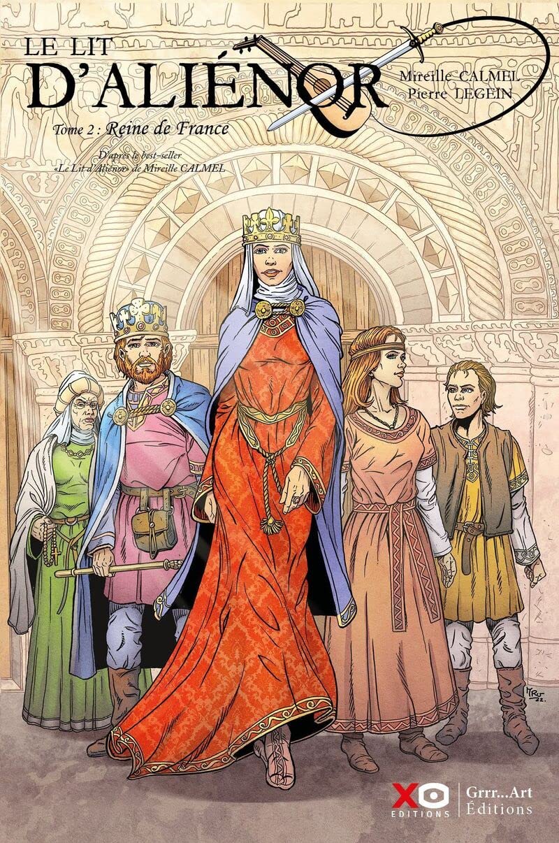 Le lit d'Aliénor - Tome 2 - Reine de France Manga