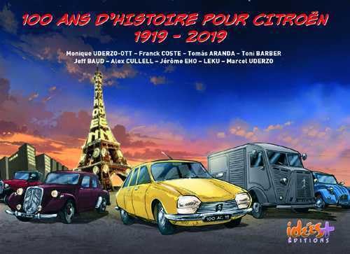 100 ans d'histoire pour Citroën (1919-2019) Manga