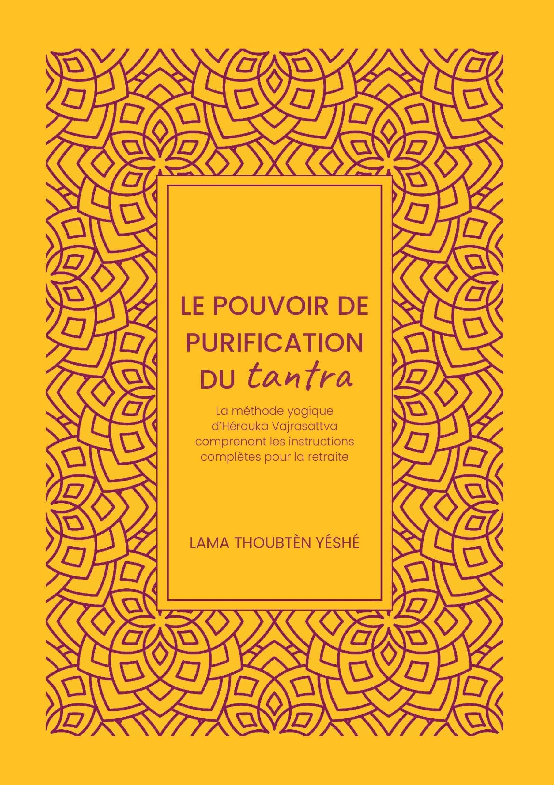Le Pouvoir de purification du tantra: La méthode yogique d’Hérouka Vajrasattva comprenant les instructions complètes pour la retraite book