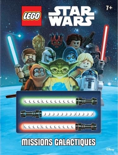 LEGO STAR WARS : LIVRE D'ACTIVITES AVEC BRIQUES: Missions galactiques Tiptoi & Games