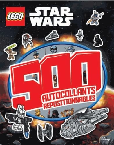 LEGO STAR WARS : LIVRE 500 AUTOCOLLANTS book
