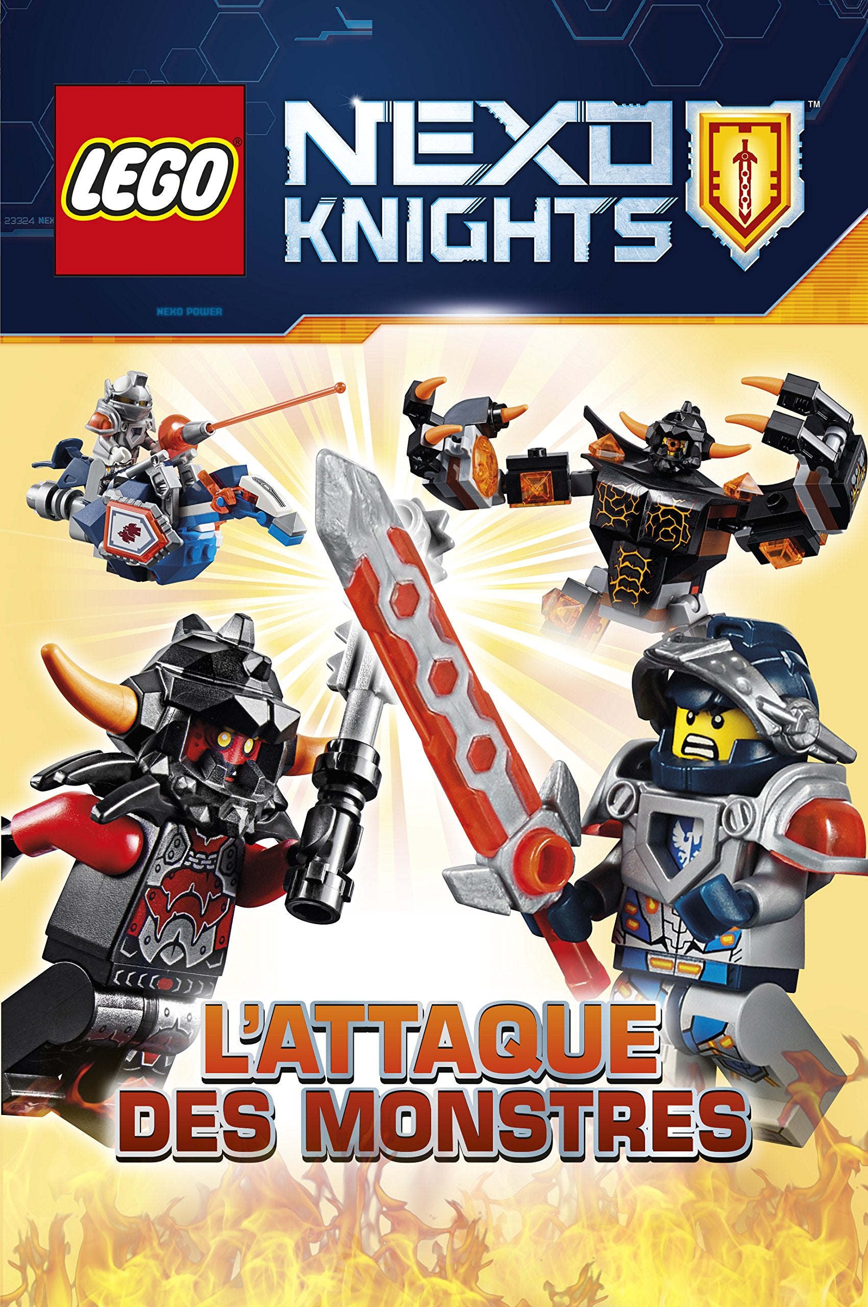 LEGO NEXO KNIGHT, L'ATTAQUE DES MONSTRES book