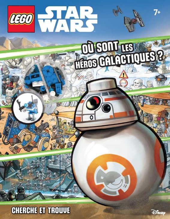 LEGO STAR WARS CHERCHE ET TROUVE, OU SONT LES HEROS GALACTIQUES ? book