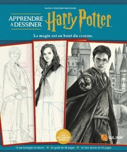 Apprendre à dessiner Harry Potter : la magie est au bout du crayon : dans l'univers des films Tiptoi & Games