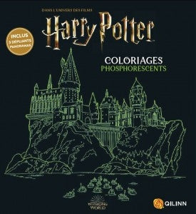 Harry Potter : coloriages phosphorescents : dans l'univers des films book