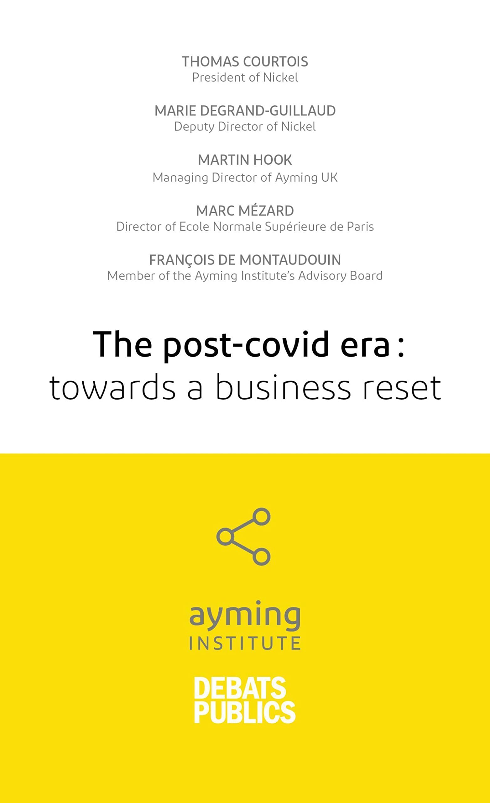 The post-covid era: towards a business reset Essays & Short Stories