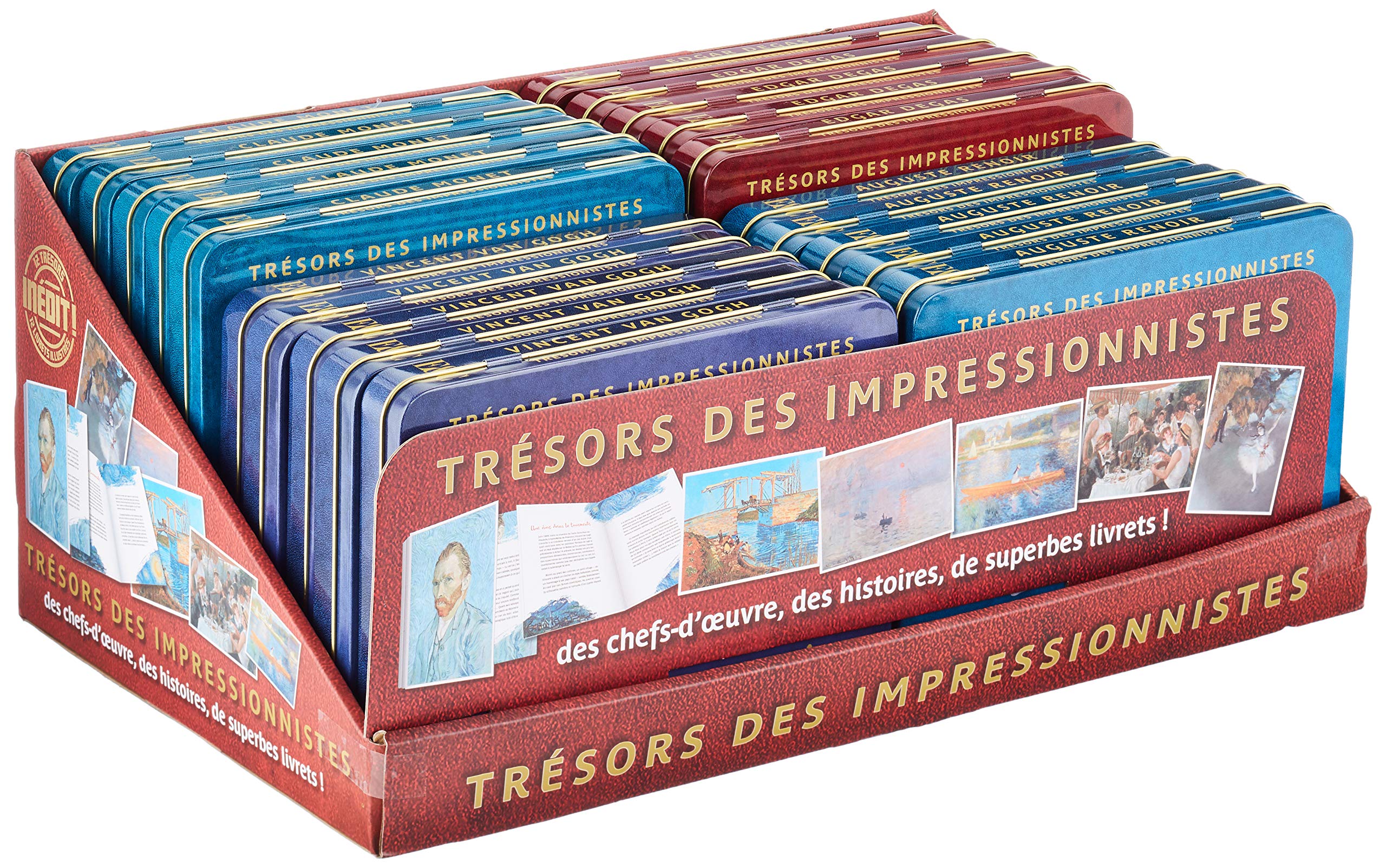 PLV 20ex Trésors des impressionnistes book
