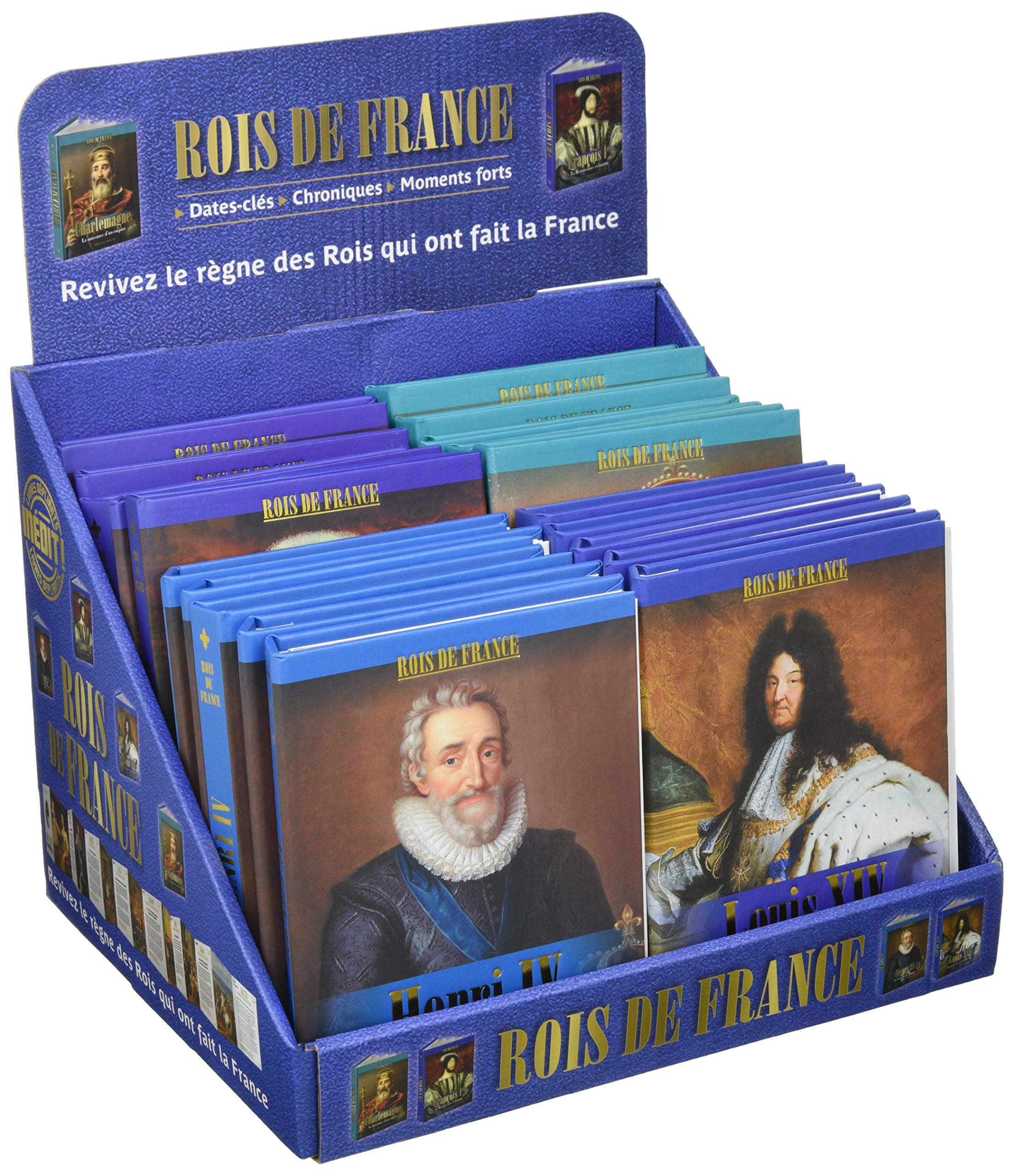PLV 20ex Rois de France book
