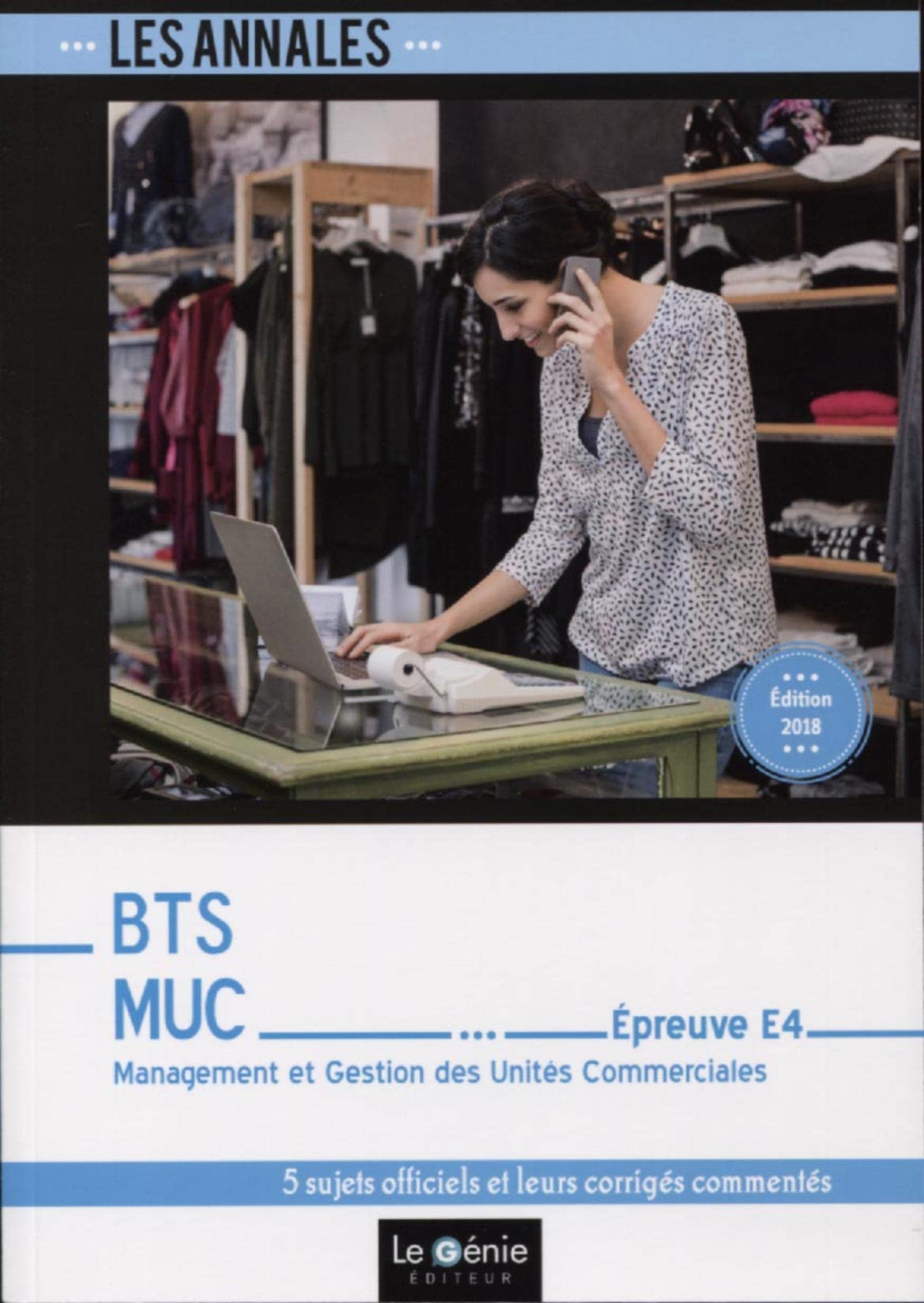 BTS MUC - Épreuve E4: Management et Gestion des Unités Commerciales Books