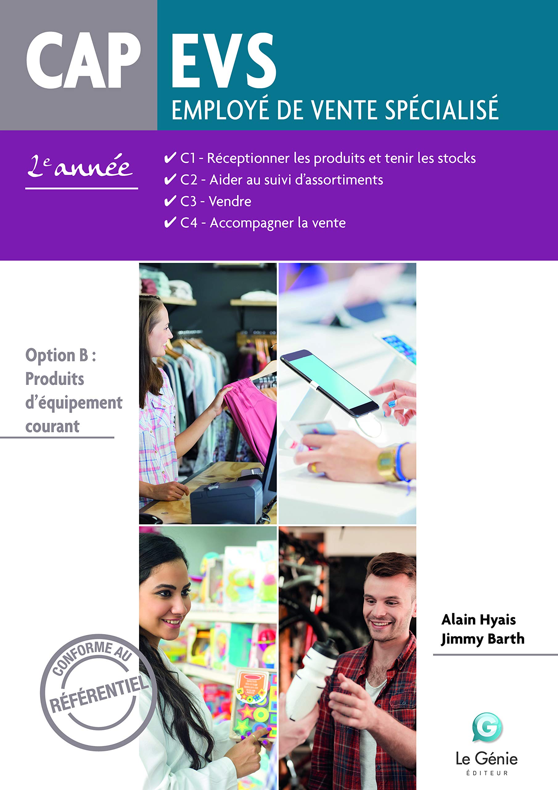 CAP EVS employé de vente spécialisé 2e année: Option B : produits d'équipement courant book