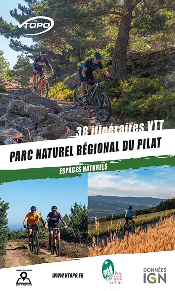 Parc naturel regional du pilat 38 itineraires VVT book