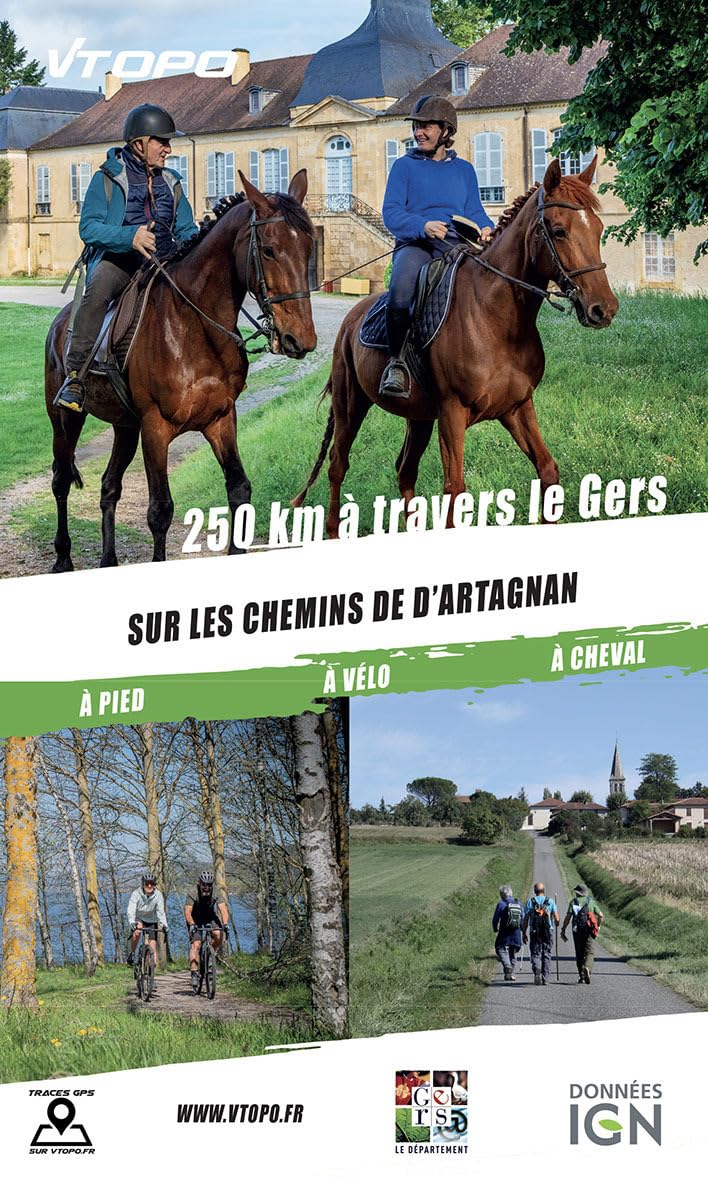 250 KM A TRAVERS LE GERS, SUR LES CHEMINS DE D'ARTAGNAN book