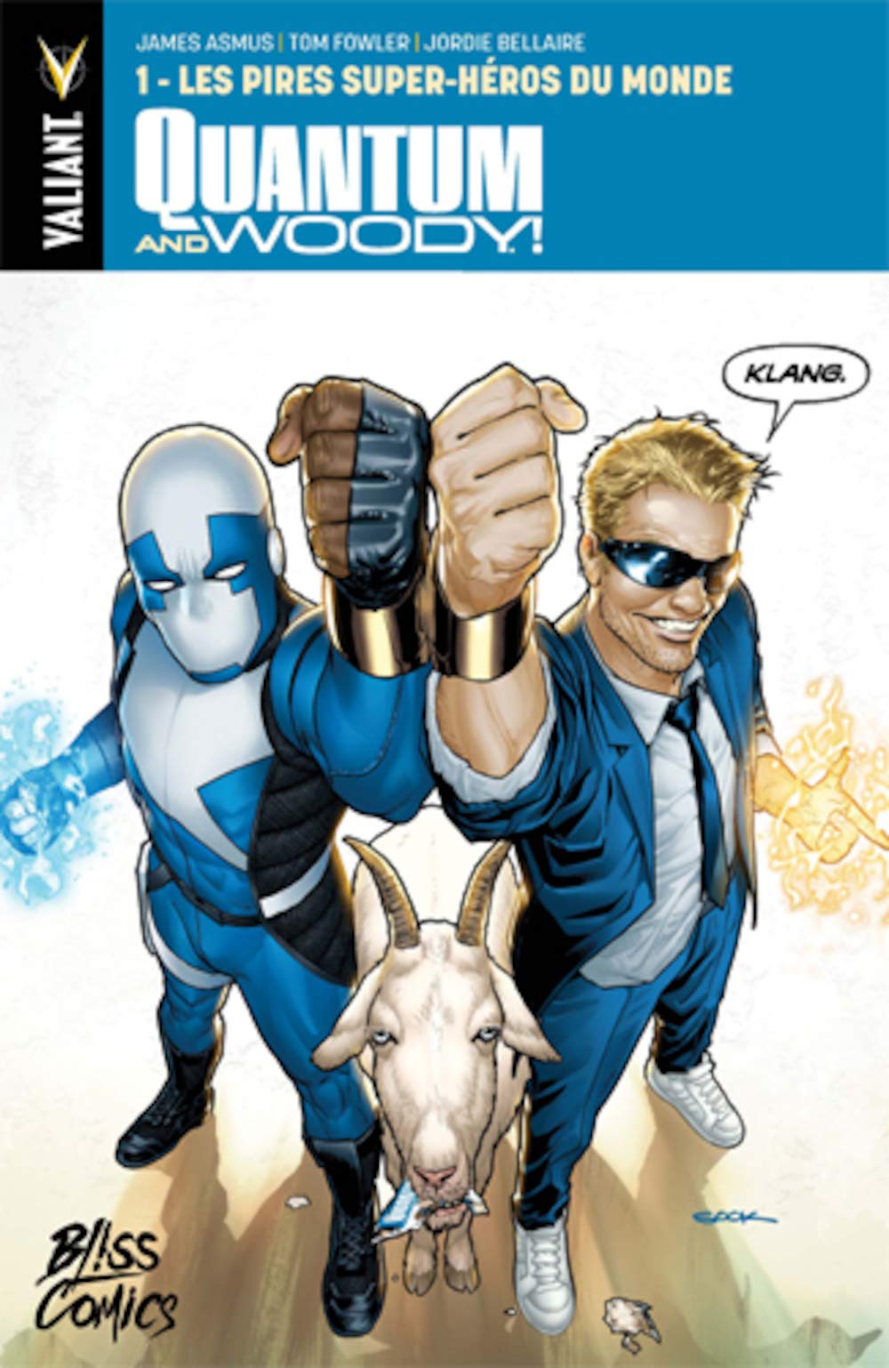 QUANTUM & WOODY T01 LES PIRES SUPER HEROS DU MONDE Manga