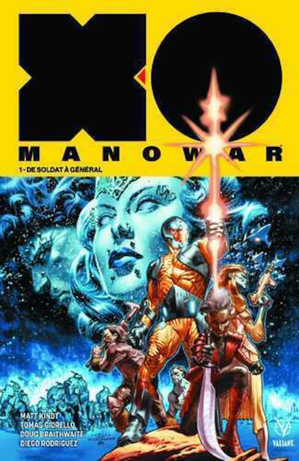 X-O Manowar T01Â: De Soldat à Général Manga