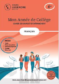 Mon année de collège : français 6e : cahier de cours et d'entraînement Education & Training
