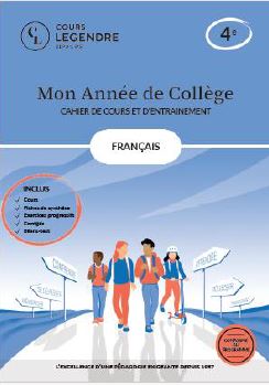 Mon année de collège : français 4e : cahier de cours et d'entraînement Education & Training
