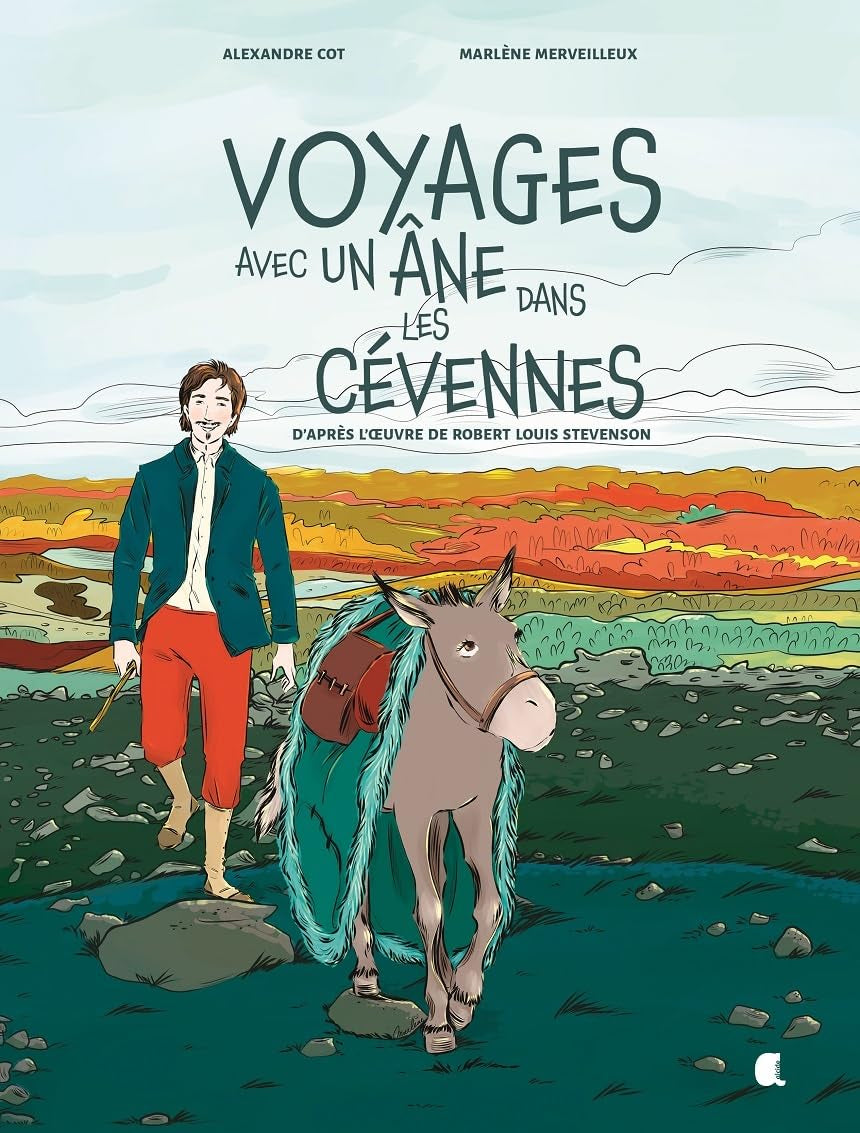 Voyages avec un âne dans les Cévennes - BD: d’après l'oeuvre de Robert Louis Stevenson Manga