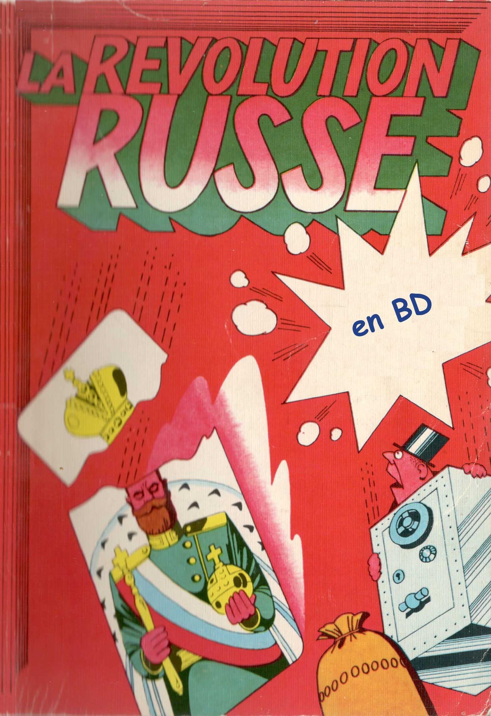 La Révolution russe en BD Manga