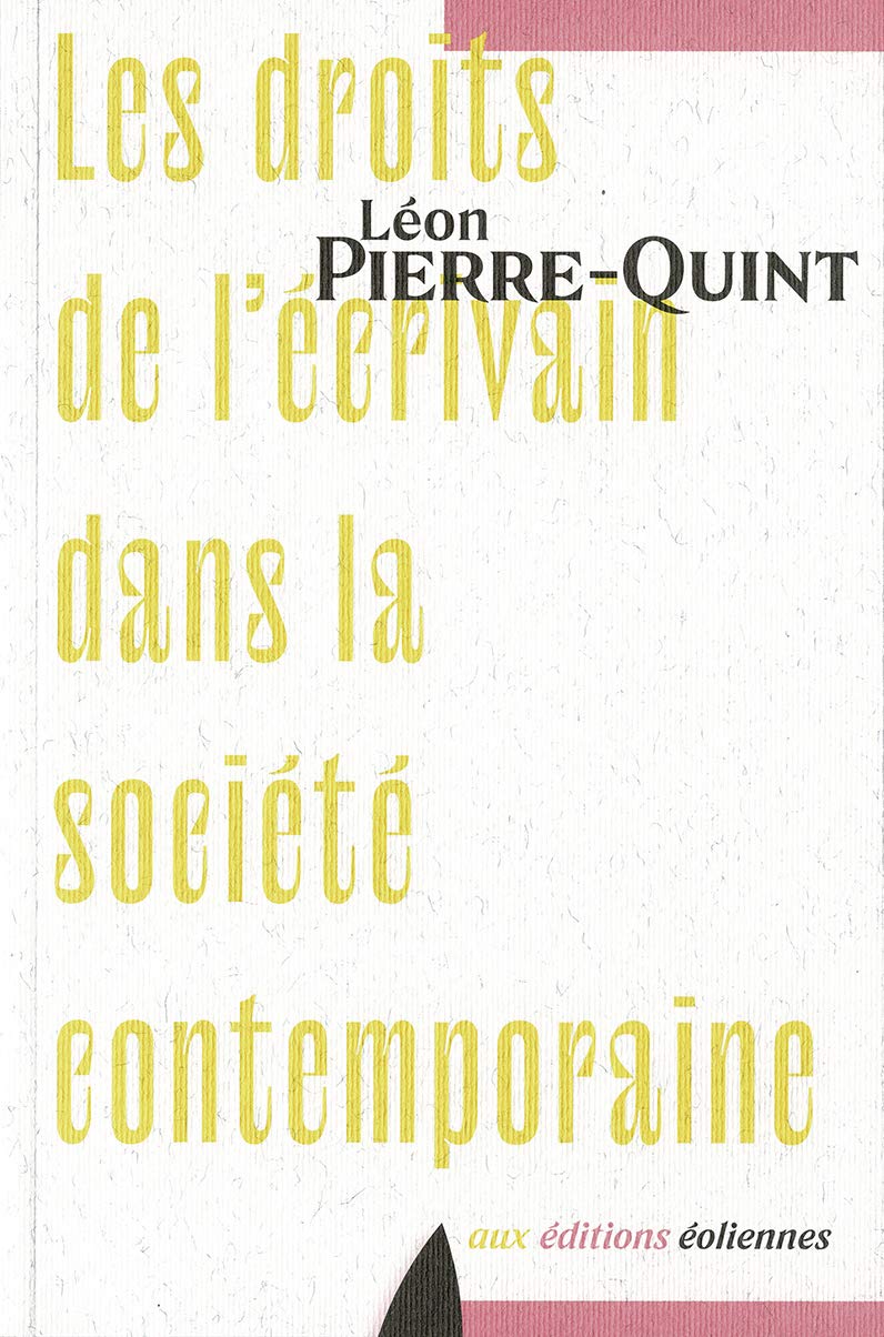 Les droits de l'écrivain dans la société contemporaine book