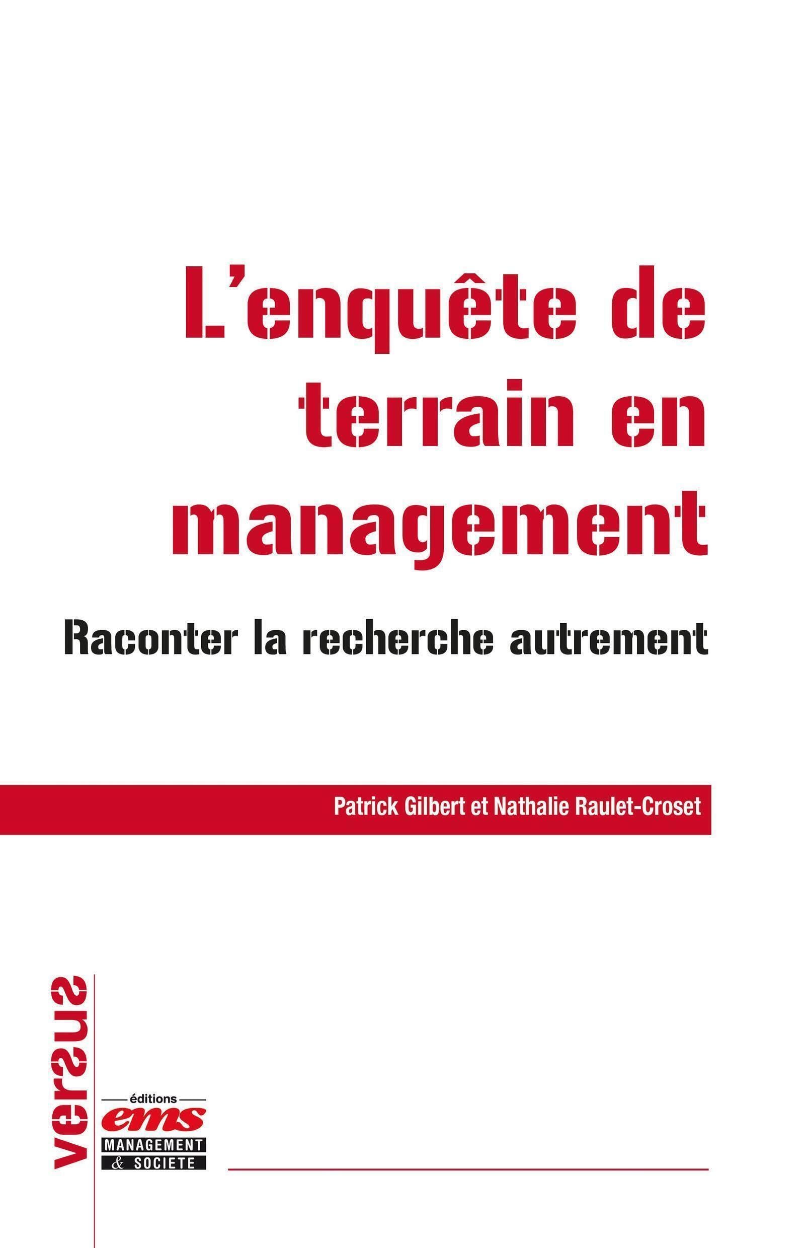 L'enquête de terrain en management: Une perspective sociotechnique book