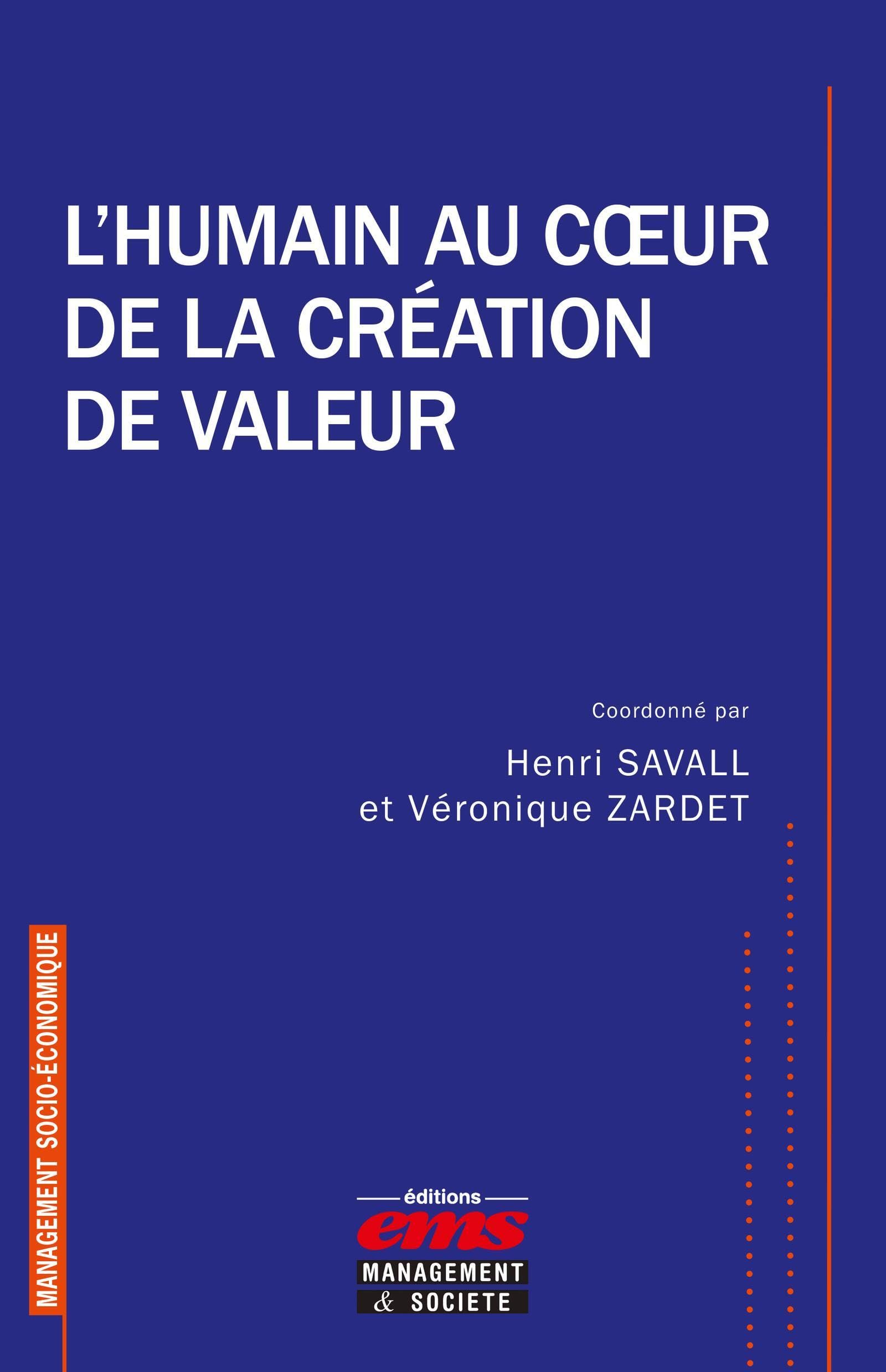 L'humain au coeur de la création de valeur book
