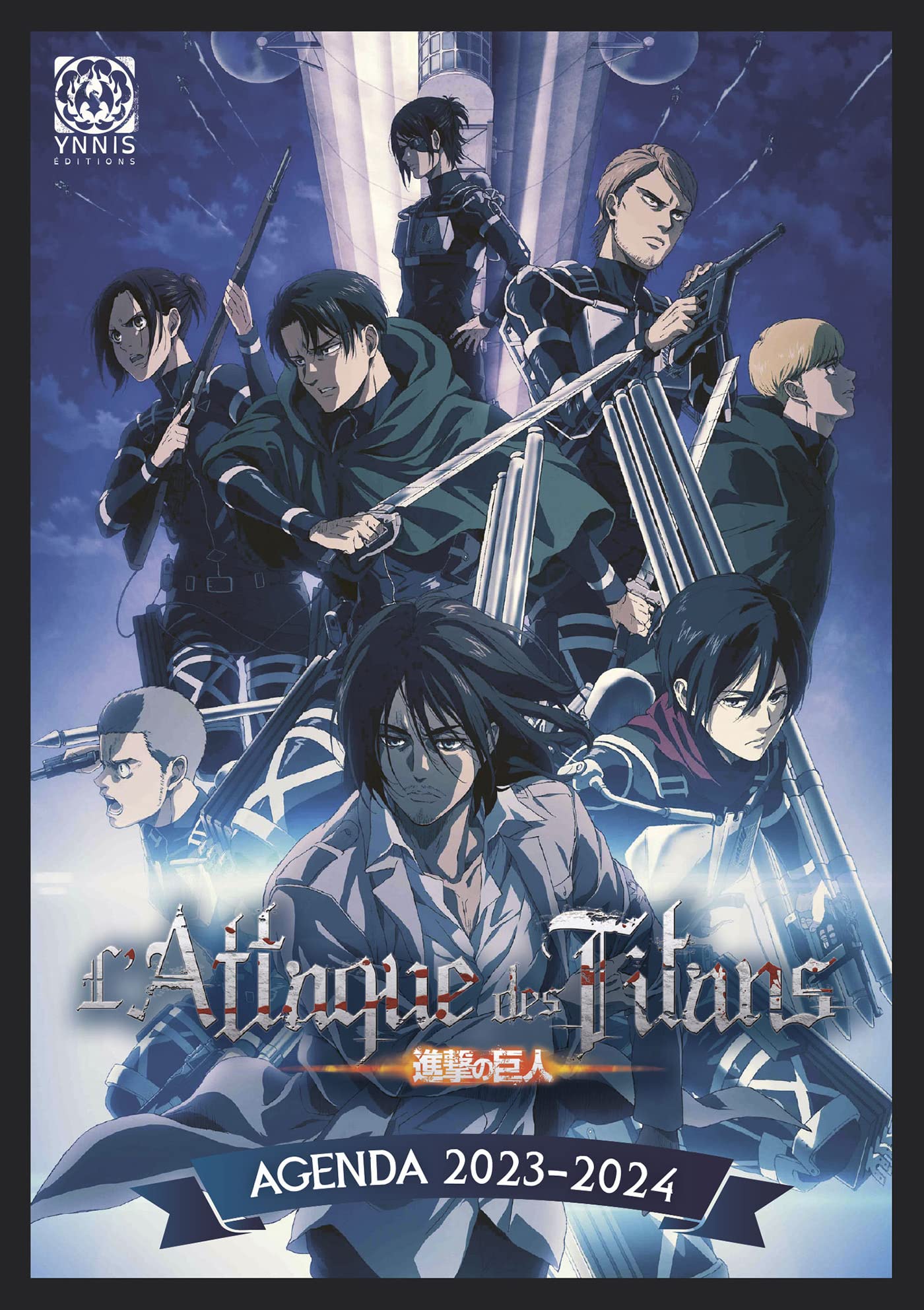 Agenda 2023-2024 Attaque des Titans (2023-2024) Manga