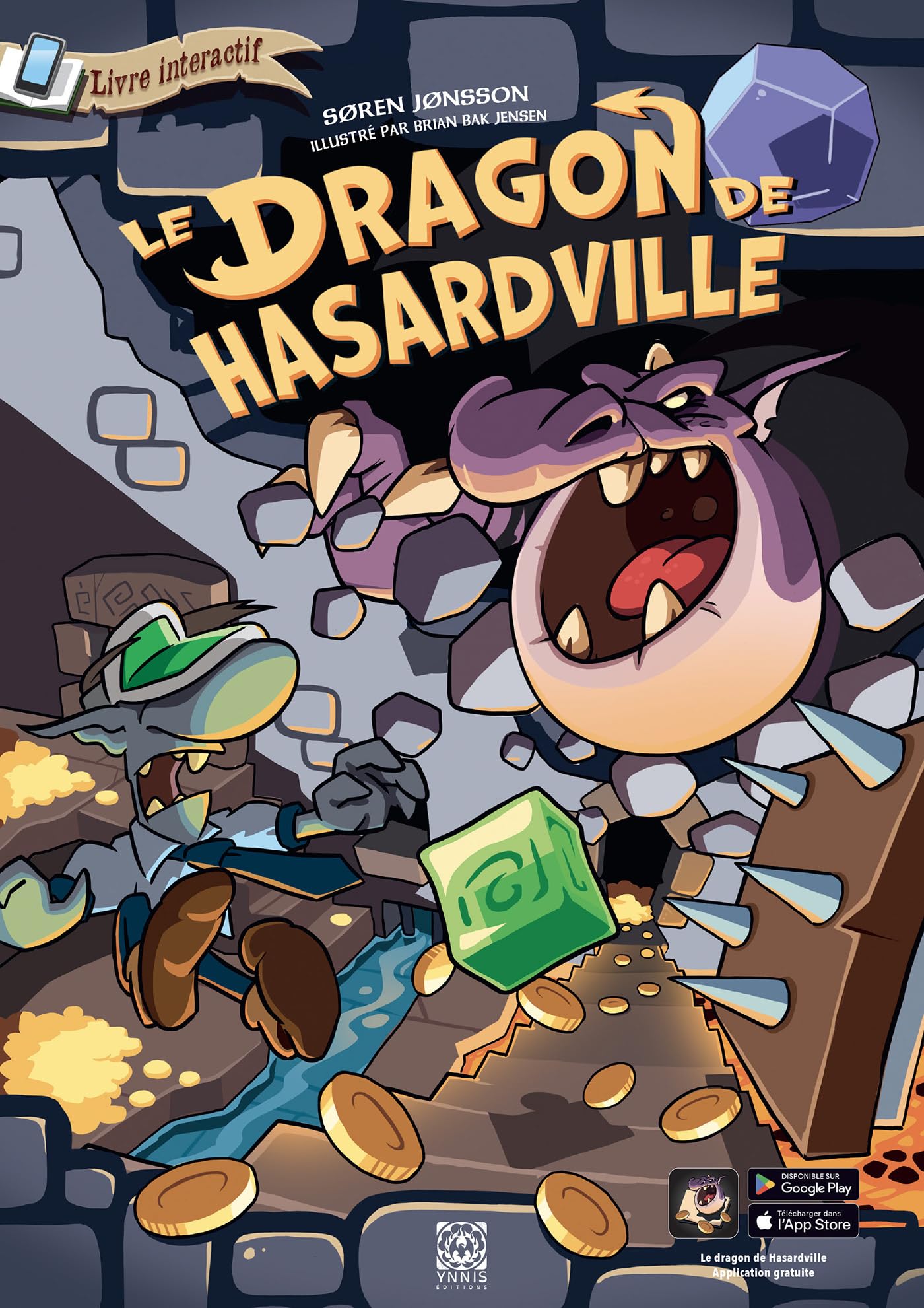 Le Dragon de Hasardville: Livre interactif book
