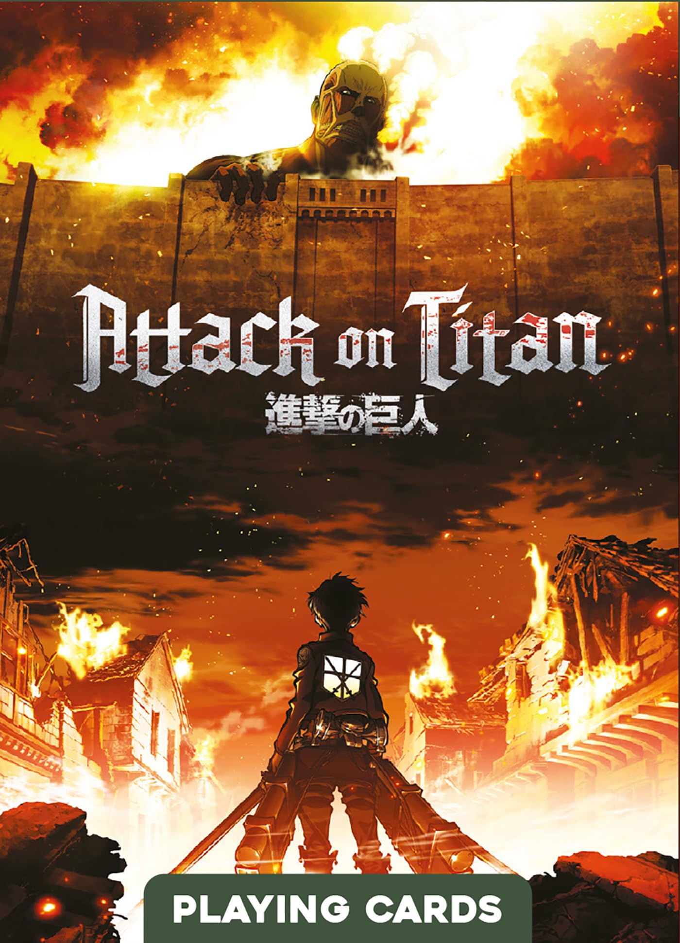 L'Attaque des Titans : jeu de 54 cartes à jouer book