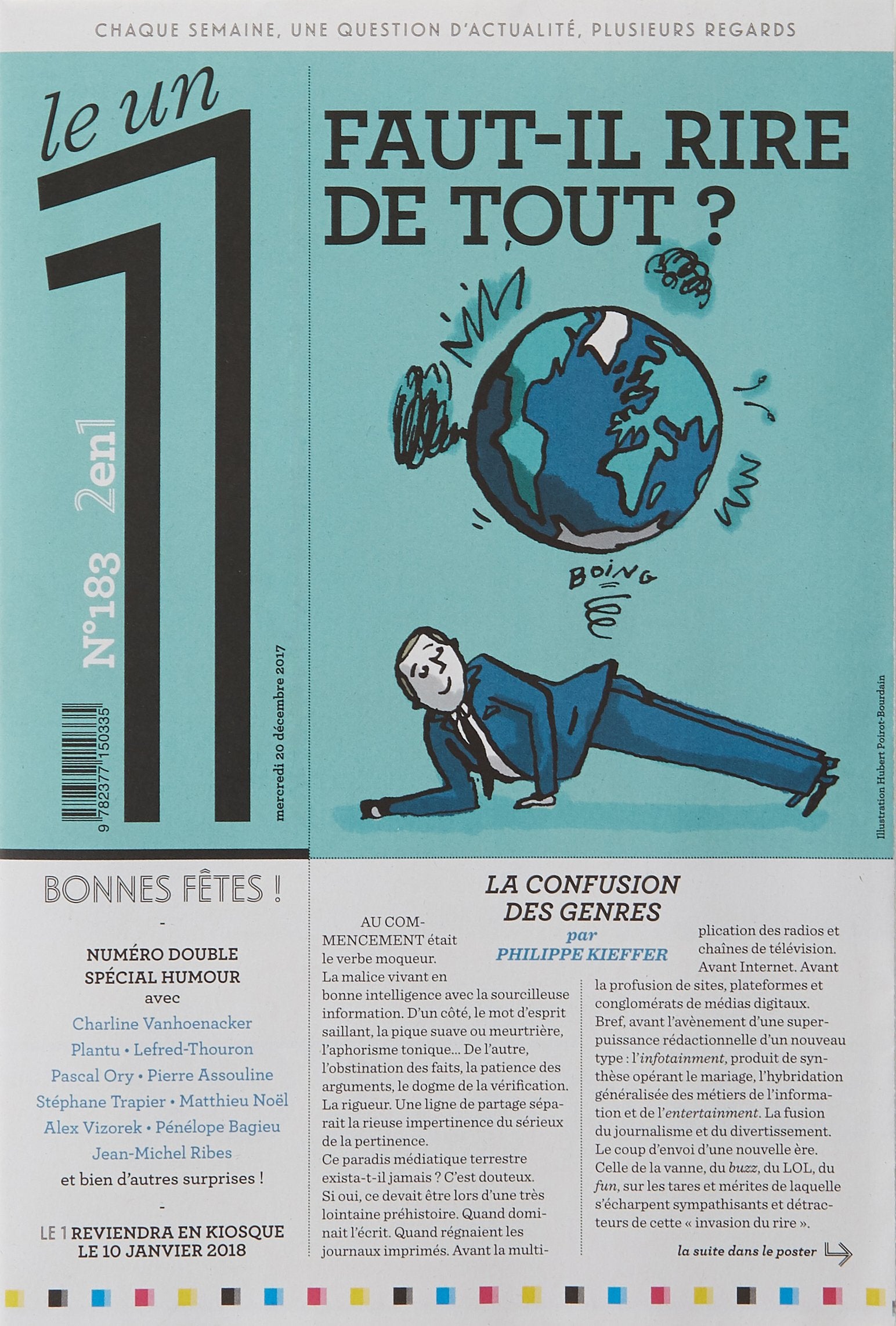 Le 1 - numéro 183 2 en 1 faut-il rire de tout ? Books